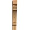 Ekena Millwork Olympic Block Rough Sawn Bracket, Western Red Cedar, 6"W x 30"D x 42"H BKT06X30X42OLY05RWR - alternate 4